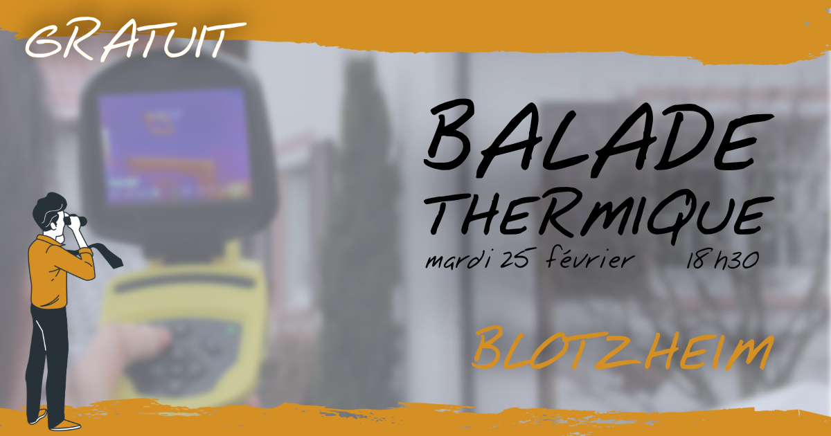 Balade thermique à Blotzheim