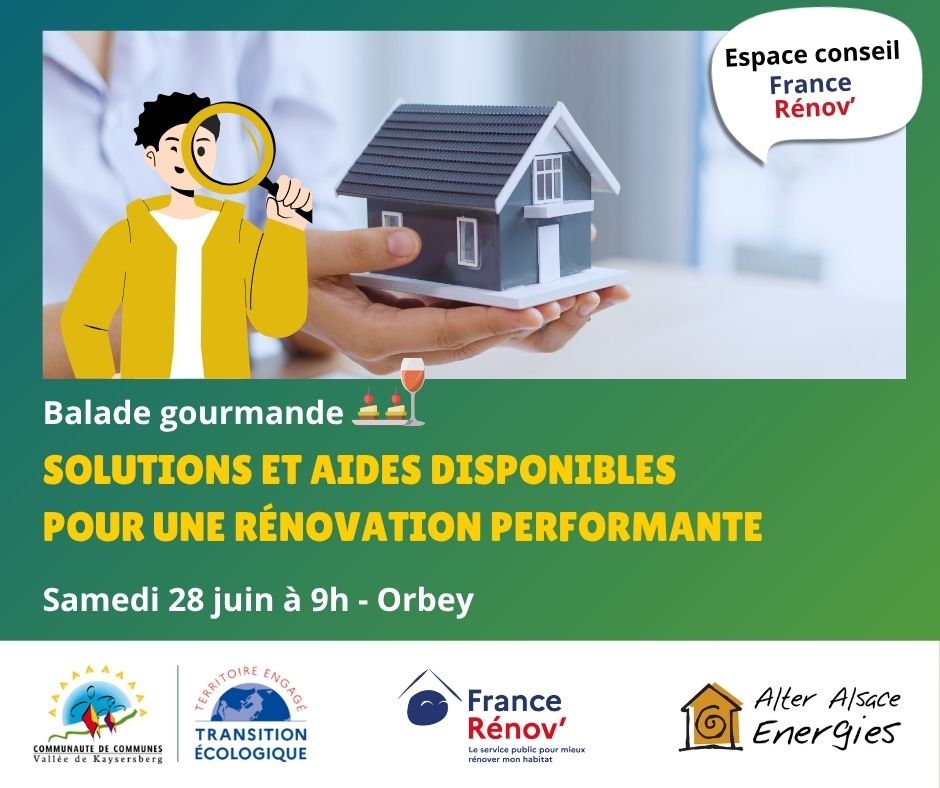 Balade gourmande et rénovation énergétique