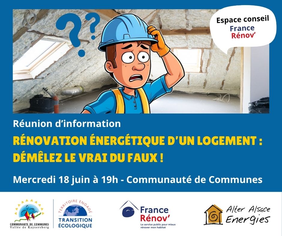 Rénovation énergétique d’un logement : démêlez le vrai du faux !