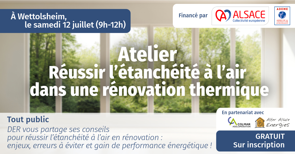 Réussir l’étanchéité à l’air dans une rénovation thermique