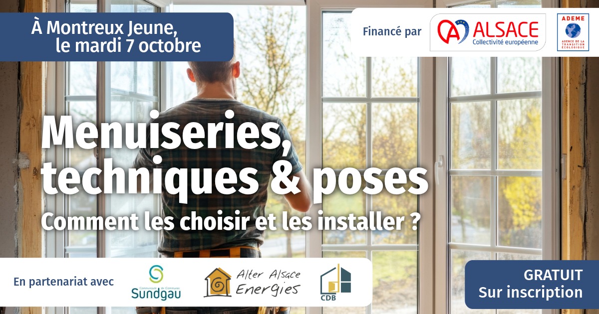 Menuiseries, techniques et poses