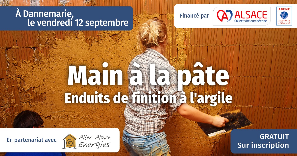 Enduits de finition à l’argile