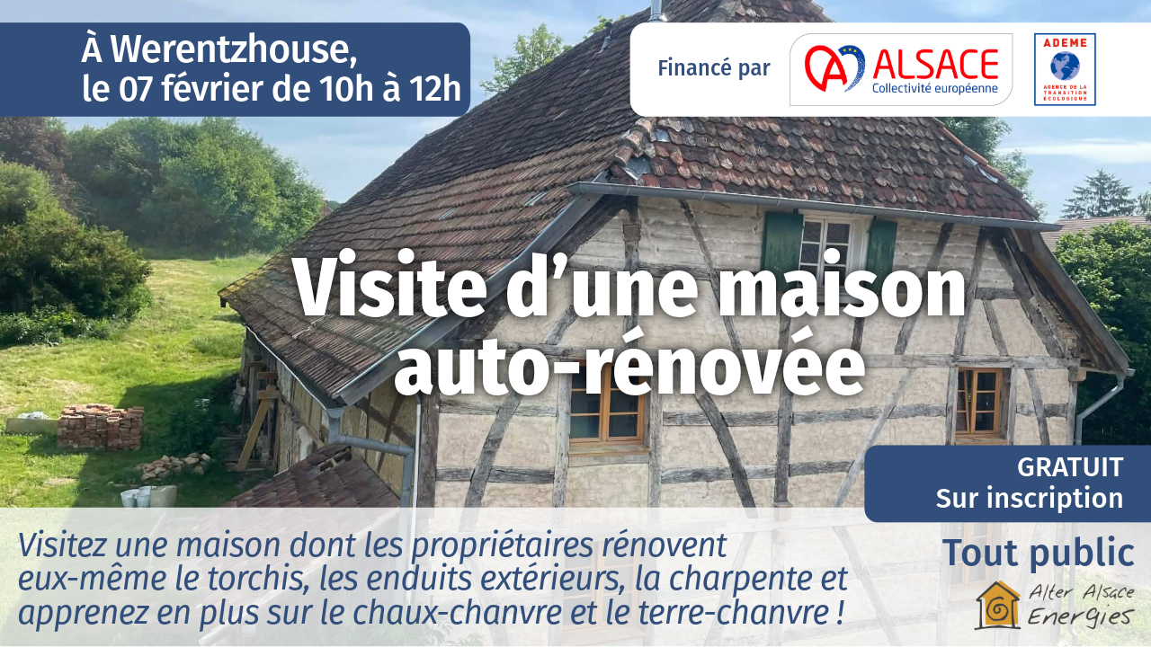 Visite de chantier : auto-rénovation écologique