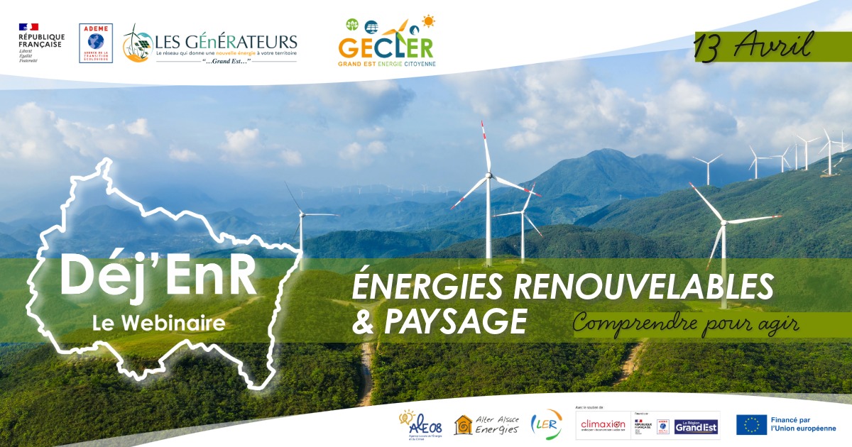 Webinaire Énergies renouvelables et paysage