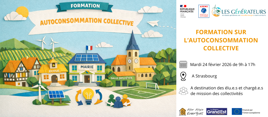 Formation autoconsommation collective