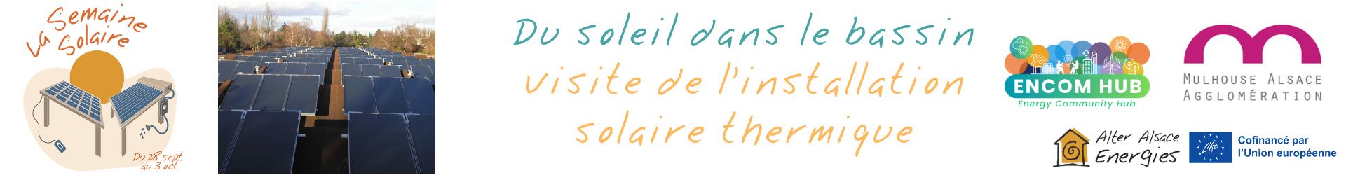 Visite Solaire Thermique Stade Nautique de Mulhouse